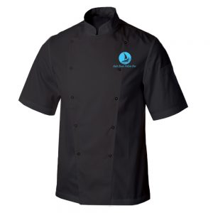 Áo bếp BO-AB03 đen