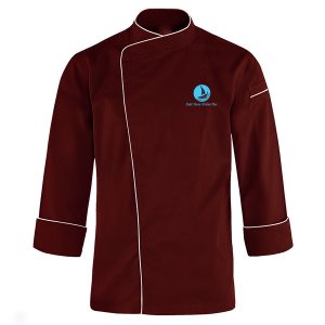 Áo bếp BO-AB04 đỏ