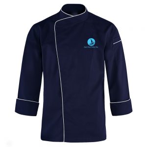 Áo bếp BO-AB04 xanh dương