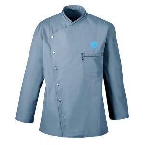 Áo bếp BO-AB07 xanh dương