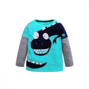 Áo thun trẻ em BO-ATTE04 xanh dương