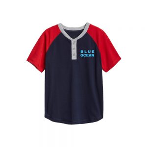 Áo thun trẻ em BO-ATTE09 đỏ