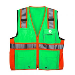 Áo ghile bảo hộ BO-GLBH03 xanh lá