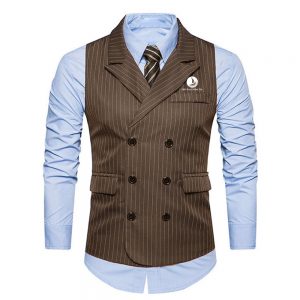 Áo ghile nam BO-GLNA03 nâu