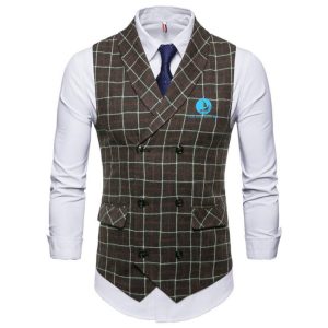 Áo ghile nam BO-GLNA08 nâu