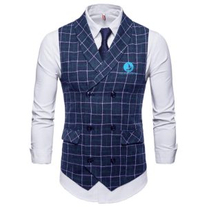 Áo ghile nam BO-GLNA08 xanh dương