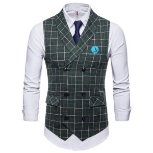 Áo ghile nam BO-GLNA08 xanh lá