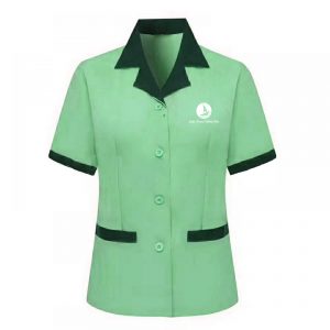 Đồng phục tạp vụ BO-TV03 xanh lá