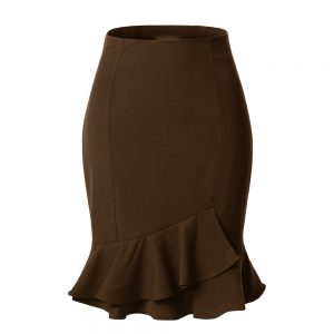 Váy công sở BO-VCS01 nâu