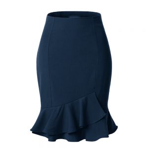 Váy công sở BO-VCS01 xanh dương