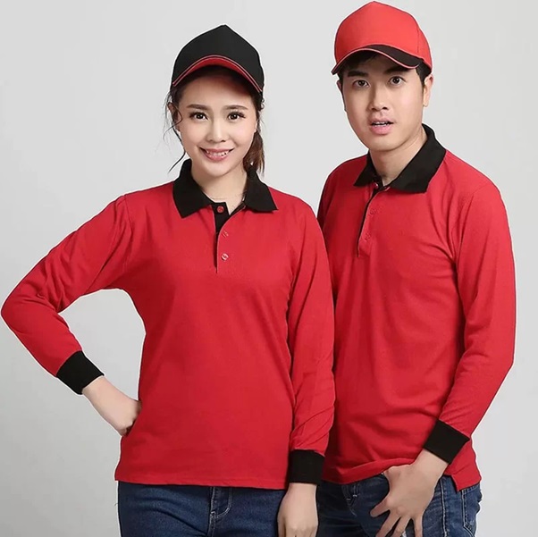 Mẫu áo thun đồng phục dài tay