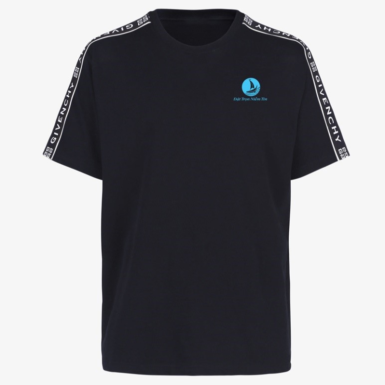 Áo thun đồng phục cổ tròn3