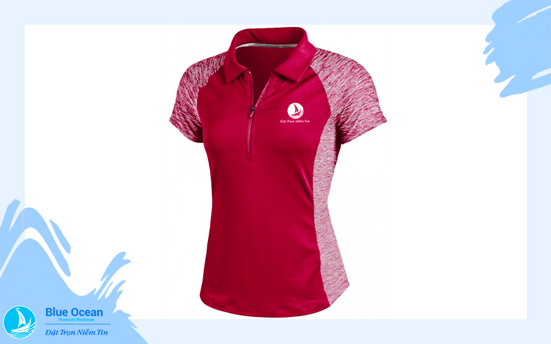 Mẫu đồng phục áo thun thể thao nữ