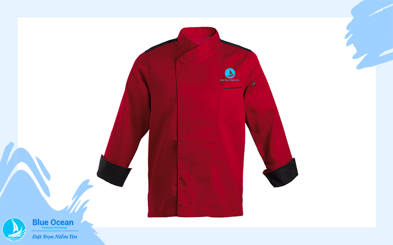 Mẫu đồng phục nhà hàng thanh lịch, gọn gàng, sạch sẽ