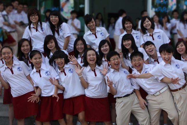 Đồng phục trường Quốc tế Á Châu